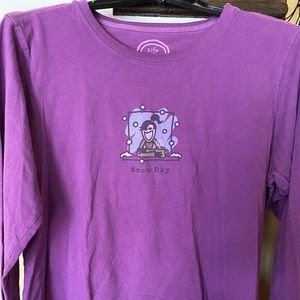 Life is Good Tee long sleeve size Large